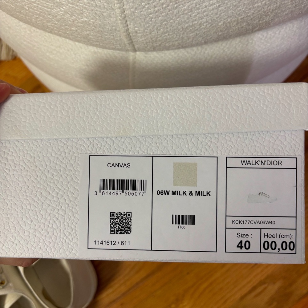 CANVAS Christian Dior shoes size 40 - Picture 4 of 6